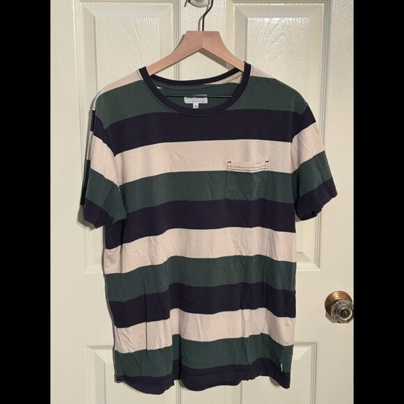 Banks Journal Men’s Striped Pocket Tee, Medium - Picture 1 of 3